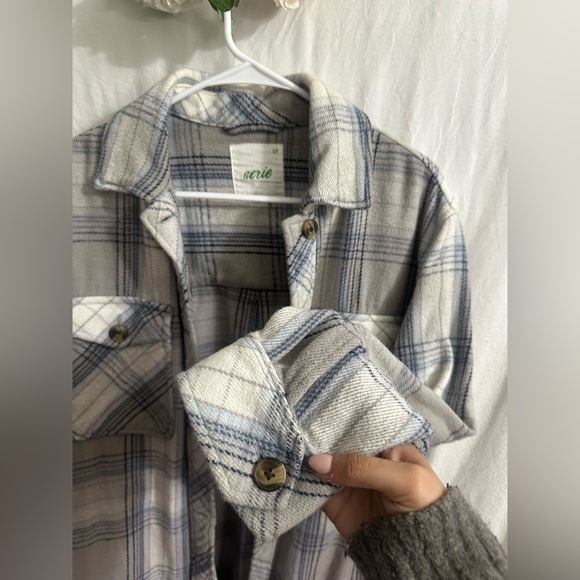 Aerie Oversized Shacket - Picture 3 of 3